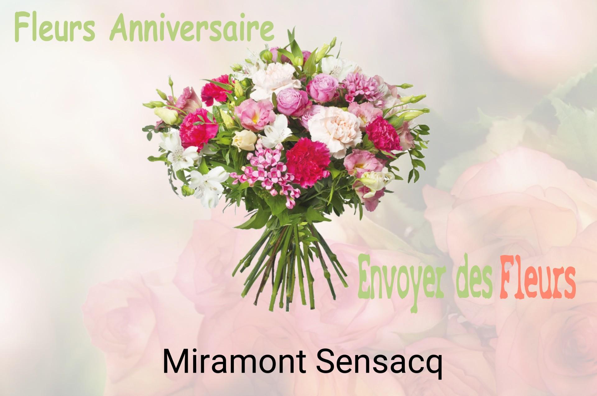 Bouquet de fleurs d’anniversaire livré à Miramont-Sensacq