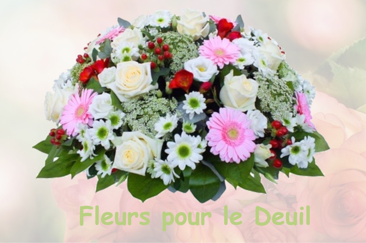 fleurs deuil MIRAMONT-SENSACQ